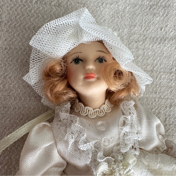 3 Piece Porcelain Doll Set - Picture 3 of 10